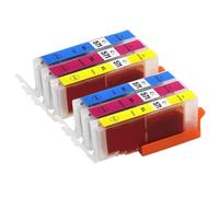 Go Inks C/M/Y Compatible to replace CLI-571-2 Colour Sets of 3 XL Ink Cartridge for use with Canon PIXMA Printers (6 Inks) - Cyan, Magenta, Yellow