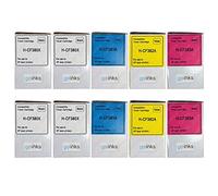 Go Inks® 2 Set of 4 + Extra Black Laser Toner Cartridges to replace HP CF380X/CF381A/CF382A/CF383 Compatible/non-OEM for HP Colour Laserjet Pro Printers