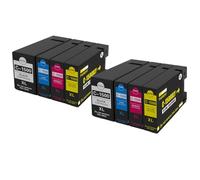 Go Inks 2 Set of 4 Ink Cartridges to replace Canon PGI-1500XL Compatible/non-OEM for PIXMA Printers (8 Inks)