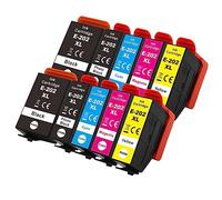 Go Inks 2 Sets of 5 Ink Cartridges to replace Epson 202XL Compatible/non-OEM for Epson Expression Photo Printers (10 Inks)