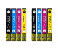 Go Inks 2 XL Set of 4 Ink Cartridges to replace Epson 405XL Compatible/non-OEM for Epson WorkForce Printers (8 Inks)