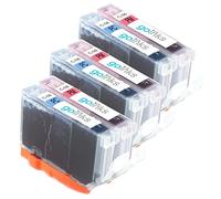 3 Photo Set of 2 Ink Cartridges to replace Canon CLI-8PC & CLI-8PM Compatible/non-OEM from Go Inks (6 Inks) Photo Cyan/Photo Magenta