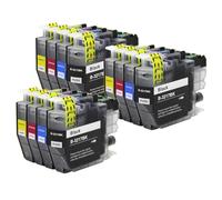 Go Inks 3 Set of 4 Cartridges to replace Brother LC3217 Compatible/non-OEM for Brother MFC Printers (12 Inks)