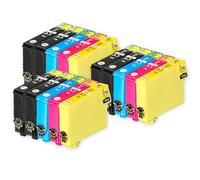 Go Inks 3 Set of 4 + extra Black Ink Cartridges to replace Epson T2996+2991 (XXL Series) Compatible/non-OEM for Epson Expression Home Printers (15 Inks)