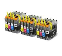 Go Inks 3 Set of 4 Ink Cartridges to replace Brother LC123 Compatible/non-OEM for Brother DCP and MFC Printers (12 Inks), Black, Cyan, Magenta, Yellow,. Standard Capacity