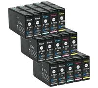 Go Inks 3 Sets of 4 + Extra Black Ink Cartridges to replace Epson T7906 + T7901 (79XL Series) Compatible/non-OEM for Epson Workforce Pro Printers (15 Inks)