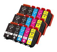 Go Inks 3 Sets of 5 Ink Cartridges to replace Epson 202XL Compatible/non-OEM for Epson Expression Photo Printers (15 Inks)