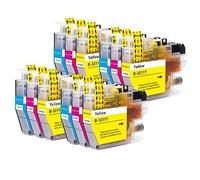 Go Inks 4 C/M/Y Set of 3 Ink Cartridges to replace Brother LC3211 C/M/Y Compatible/non-OEM for Brother DCP and MFC Printers (12 Inks)