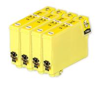 Go Inks 4 Compatible to replace Epson T1294 Yellow Ink Cartridge for use with Epson Stylus, Office & Workforce Printers (4 Inks)