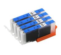 Go Inks 4 Cyan Ink Cartridges to replace Canon CLI-571C Compatible/non-OEM for PIXMA Printers