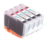 Go Inks 4 Photo Magenta Ink Cartridges to replace Canon CLI-8PM Compatible/non-OEM for PIXMA Printers