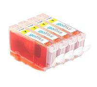 Go Inks 4 Yellow Ink Cartridges to replace HP 364 XL (HP364Y) Compatible/non-OEM for HP Photosmart Printers