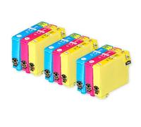 Go Inks C/M/Y Compatible to replace Epson T1295-3 Sets of 3 Colour Ink Cartridges for use with Epson Stylus, Office & Workforce Printers (9 Inks)