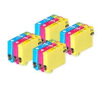 Go Inks C/M/Y Compatible to replace T2996 (29XL) Series - 12 Ink Cartridges for Epson XP-255 XP-257 XP-332 XP-335 XP-342 XP-345 XP-352 XP-355 XP-432 XP-435 XP-442 XP-445 XP-452 XP-455 (4 Colour Set)