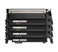 Go Inks Compatible 117A Set of Laser Toner Cartridges - 4 Pack to replace W2070A, W2071A, W2072A, W2073A for HP Colour Laser 150a, 150nw, 178nw, MFP 179fnw Printers - Black, Cyan, Magenta, Yellow