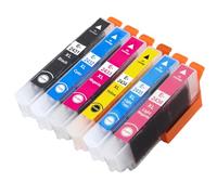 Go Inks Compatible 24XL Ink Cartridges - 6 Pack XL Set replaces T2438 for Epson XP-55, XP-65, XP-750, XP-760, XP-850, XP-860, XP-950, XP-960, XP-970-12ml