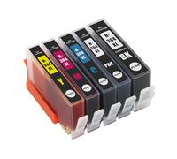 Go Inks Compatible 364XL Set of Ink Cartridges - Multipack Replacement for HP 364 XL - High Capacity Black, Photo, Black, Cyan, Magenta, Yellow for HP Photosmart Printers (Pack of 5)