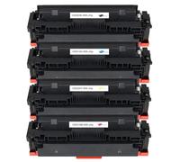 Go Inks Compatible 415A Set of Laser Toner Cartridges - 4 Pack to replace W2030A, W2031A, W2032A, W2033A for HP Laserjet Pro & Enterprise Printers - Black, Cyan, Magenta, Yellow