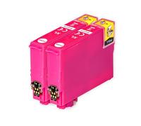 Go Inks 2 Compatible to replace 603XLM (603XL Series) Magenta Ink Cartridges for use with Epson Expression Home & WorkForce Printers (2 Inks)