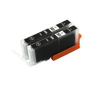 Go Inks 2 Black Ink Cartridges to replace CLI-581Bk Compatible/non-OEM for PIXMA Printers