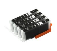 Go Inks Compatible CLI-581XL Black Ink Cartridge - 4 Pack for Canon PIXMA Printers - 12ml - 581 XL - High Yield - 4x Black