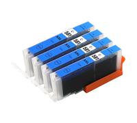 4 Cyan Ink Cartridges to replace Canon CLI-581C Compatible/non-OEM from Go Inks