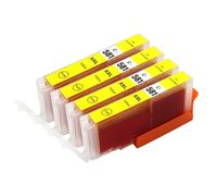 Go Inks Compatible CLI-581XL Yellow Ink Cartridge - 4 Pack for Canon PIXMA Printers - 12ml - 581 XL - High Yield - 4x Yellow