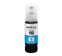 Go Inks 1 Cyan 70ml Ink Bottle to replace Epson 113 Compatible/non-OEM for EcoTank Printers
