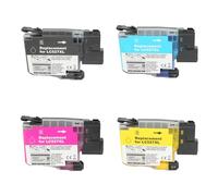 Go Inks Compatible LC527XL Ink Cartridges - 4 Pack Set for Brother MFC-J4350DW, MFC-J4550DW, MFC-J6760DW, MFC-J6960DW Printers - Black Cyan Magenta Yellow - 1x Set