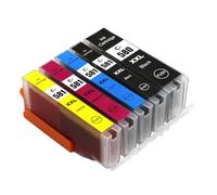 Go Inks Compatible PGI-580XL & CLI-581XL Ink Cartridges - 5 Pack for Canon PIXMA Printers - 22ml/12ml - 580 581 XL Multipack - High Yield - Black, Cyan, Magenta, Yellow - 1 Set