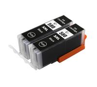 Go Inks Compatible PGI-580XL Ink Cartridge - 2 Pack for Canon PIXMA Printers - 22ml - 580 XL - High Yield - 2x Black