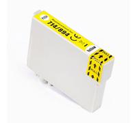 Go Inks Compatible T0714 Yellow Ink Cartridge - 1 Pack replacement for Epson Stylus Printers - 13.5ml - 1x Yellow