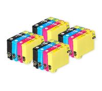 Go Inks Compatible to replace Epson T1295-4 Sets of 4 Ink Cartridges for use with Epson Stylus, Office & Workforce Printers (16 Inks)