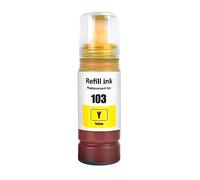 Go Inks Compatible Yellow 103Y Refill Ink Bottle Replacement for Epson EcoTank Printers - 70ml