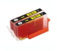 Go Inks Compatible Yellow 364Y Ink Cartridge Replacement for HP 364 XL High Capacity for HP Photosmart, DeskJet & OfficeJet Printers (15ml) - 2 Pack