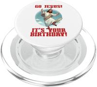 GO JESUS IT'S YOUR BIRTHDAY Funny Christmas Dance Party Meme PopSockets PopGrip for MagSafe