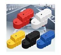 Go Kart Barrier Track,1PC Kids Karting Safety Barrier, Impact-Resistant Water-Filled Guardrail for Outdoor Bumper Cars & Karting, Red, 100x35x30cm, Ideal for Plaza & Construction Sites