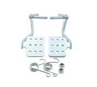 Go Kart Brake & Pedals for Predator Vintage Go-Kart Cart | 212cc 196cc 6.5hp Road Rocket Manco Kandi Carter Azusa(Silver)