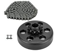 Go Kart Clutch 3/4 Bore 10T with #40/41/420 Chain, for Predator 212 Centrifugal Clutch Fit for Minibike MB165 & MB200 and Honda Cloned Engines GC160, GC190, GX120, GX140, GX160, GX200. Up to 2-6.5HP