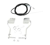Go Kart Pedals Sturdy Brake Throttle Pedal for Drift Trike 212cc Carter With Cable, 17.3cm