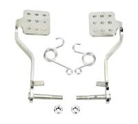 Go Kart Pedals Sturdy Brake Throttle Pedal for Drift Trike 212cc Carter Without Cable 17.3 cm