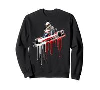 Go Kart Racer American Flag USA Drip Graffiti Lover Sweatshirt