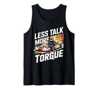 Go Kart Racer Racing Torque Tank Top