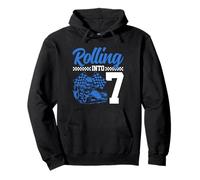 Go Kart Racing 7th Birthday Rolling Into 7 Funny Boys Kids Pullover Hoodie