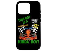 Go Kart Racing Boy - Go Kart Motor Karting Racer Boy Case for iPhone 16 Pro