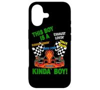Go Kart Racing Boy - Go Kart Motor Karting Racer Boy Case for iPhone 17