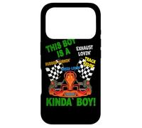 Go Kart Racing Boy - Go Kart Motor Karting Racer Boy Case for iPhone 17 Pro