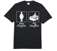 Go Kart Racing Daughter Your Daughter My Daughter Comfort Colors Adult Heavyweight T-Shirt