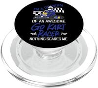Go Kart Racing Grandpa Vintage I'm A Grandpa Of An Awesome PopSockets PopGrip for MagSafe