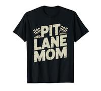 Go Kart Racing Mom Who Cheers Loudly Pit Lane Karting Mother T-Shirt